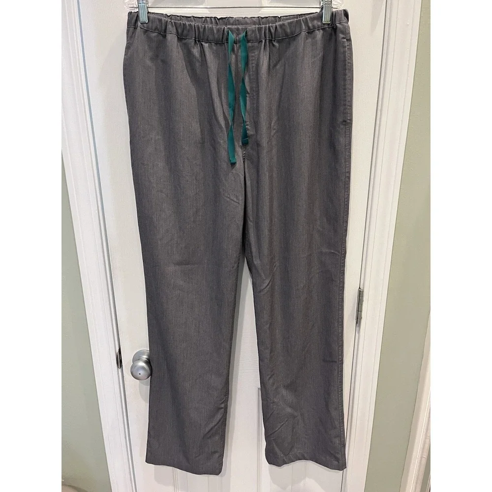 FIGS Technical Collection Mens Pisco Basic Scrub Pants Graphite Sz L FM4500
